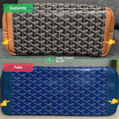 where to buy a fake goyard bag|real vs fake goyard bag.